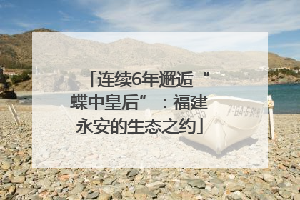 连续6年邂逅“蝶中皇后”：福建永安的生态之约